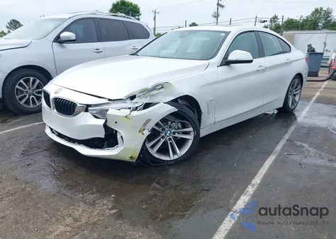 2017 BMW 430I Gran Coupe из США, поврежденный, VIN WBA4F7C54HG786773